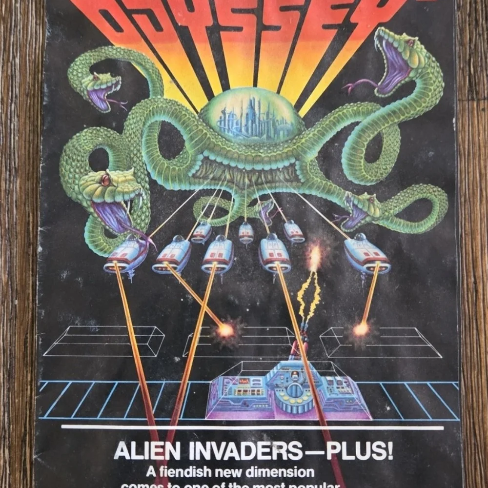 Magnavox Odyssey 2 Video Game System Poster